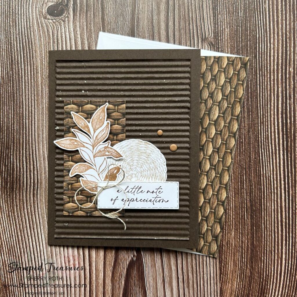 Stampin' Up!'s Botanical Textures Card Idea