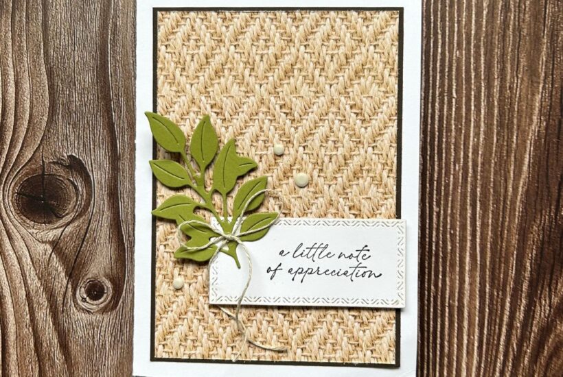 Tri Fold Gift Card Holder