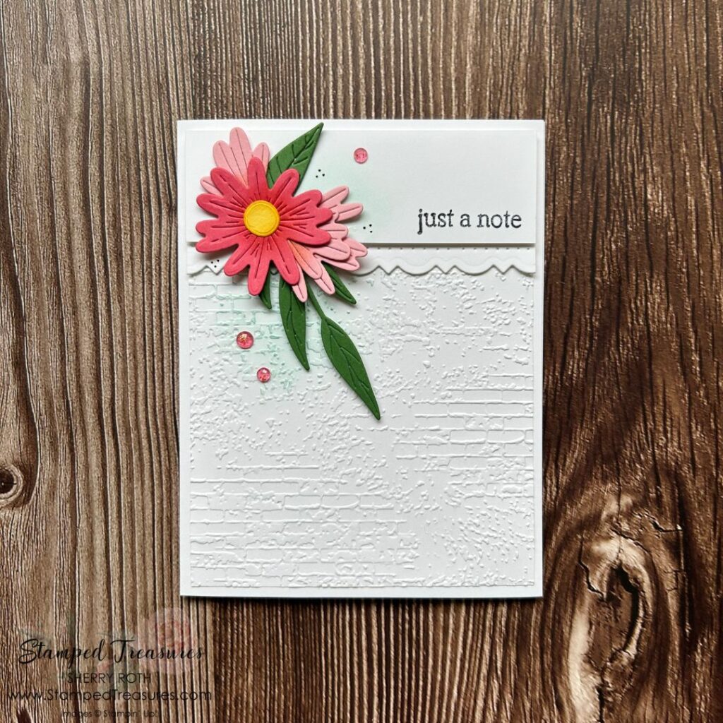 Impressions Abloom Card idea