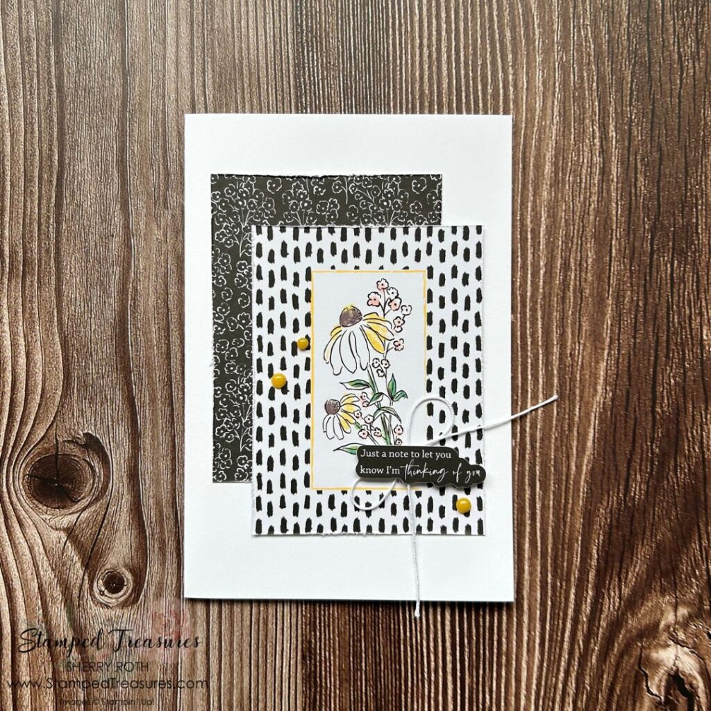 Mixed Media Florals Card Ideas