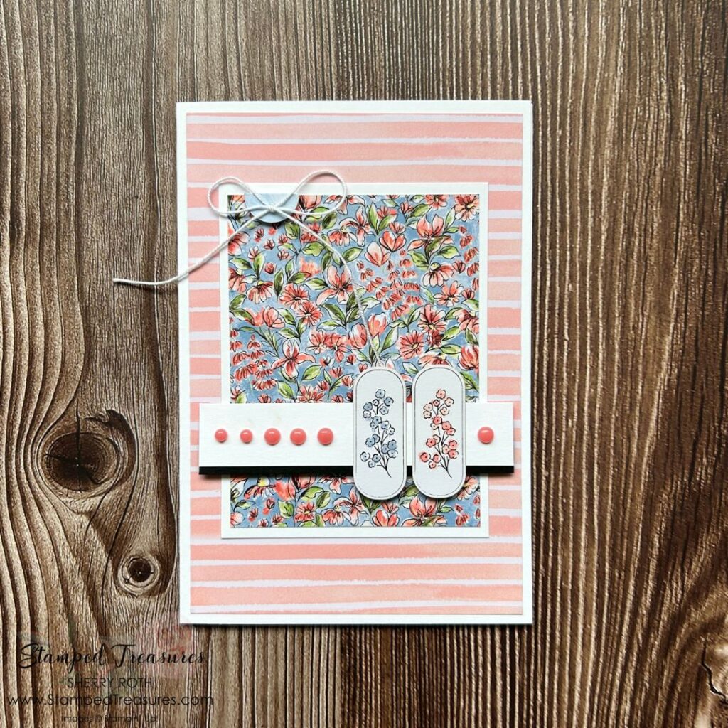 Mixed Media Florals Card ideas