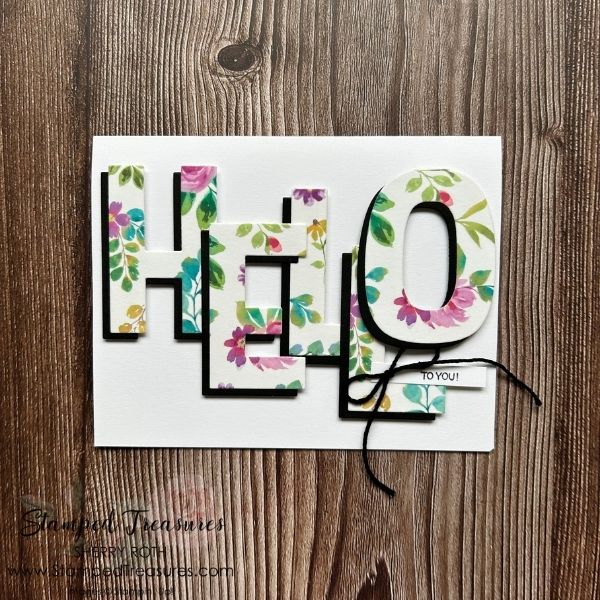 Extraordinary Flora Hello Card