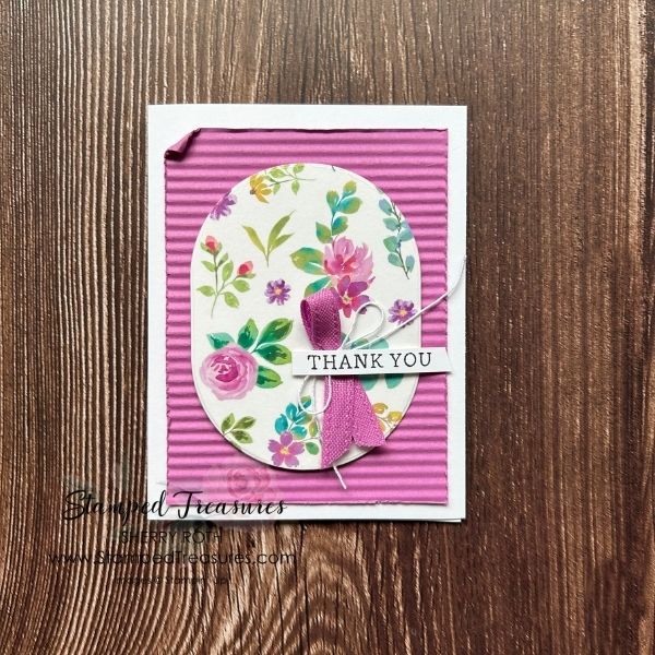 Extraordinary Flora Washi Tape Card