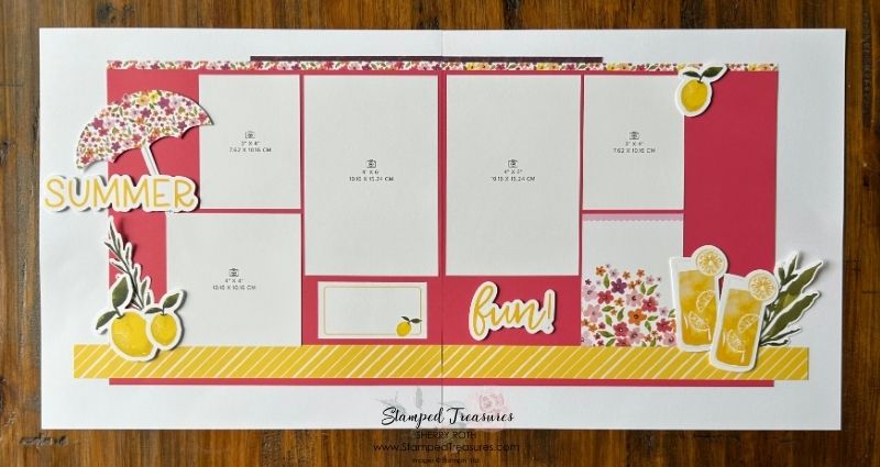 Celebrate Together Summer Fun Layout