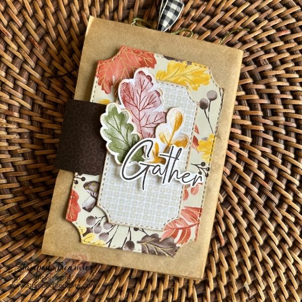 Paper Bag Mini Album or Junk Journal Insert