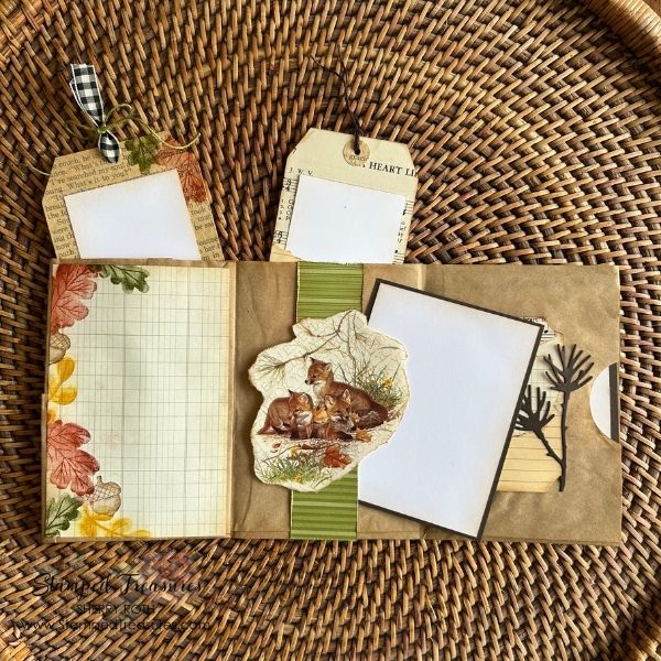 Paper Bag Junk Journal Insert