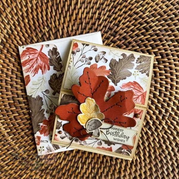 Gathering Moments Fun Fold Card Idea