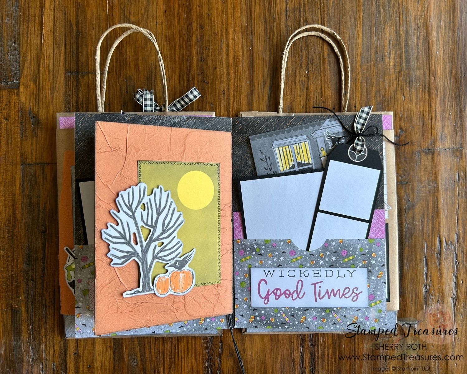 Halloween Gift Bag Album