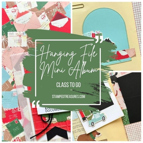 Christmas Mini Album Class To Go