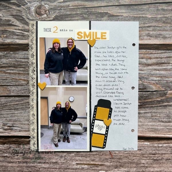 Capturing Smiles Layout