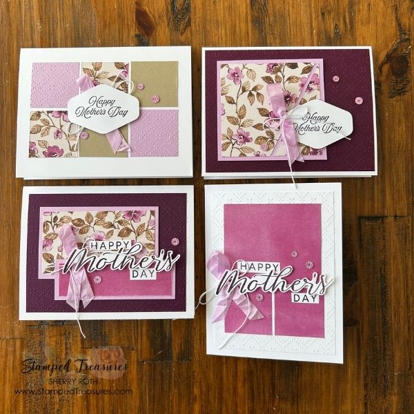 One sheet wonder card ideas