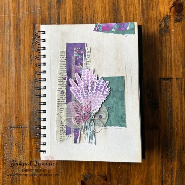 Art Journaling using Scraps