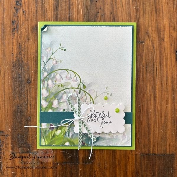 Lily of the Valley Card