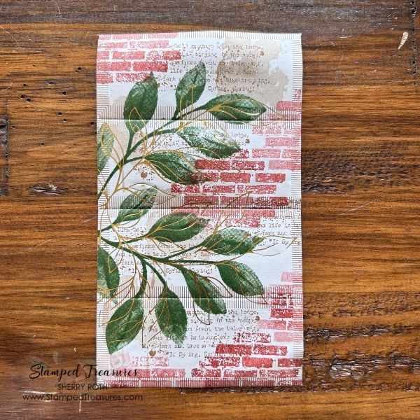 Collage Stamping meets Hot Foil
