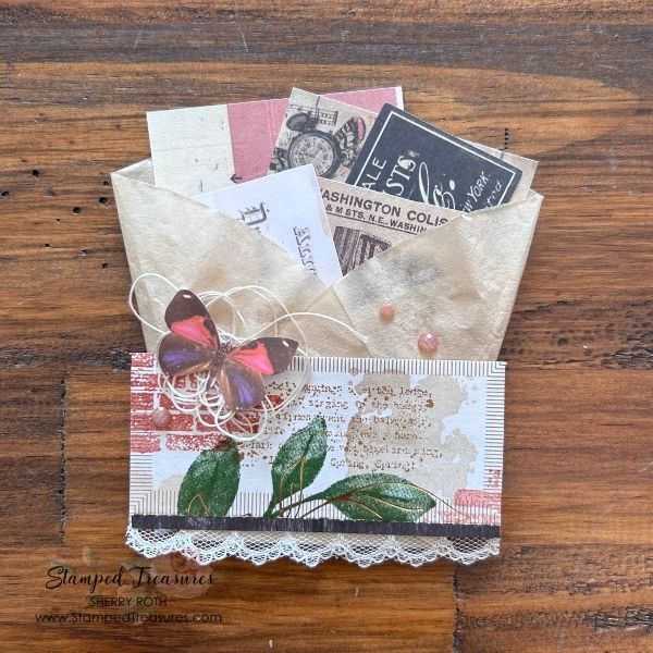 Collage Stamping Lables