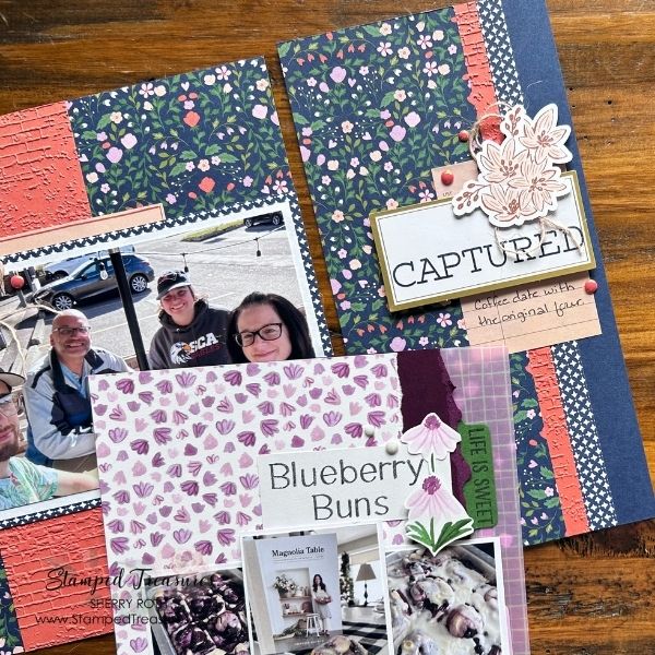 6x8 Scrapbook Layouts