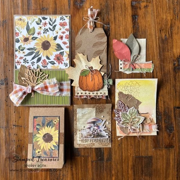 Easy Fall Ephemera Ideas