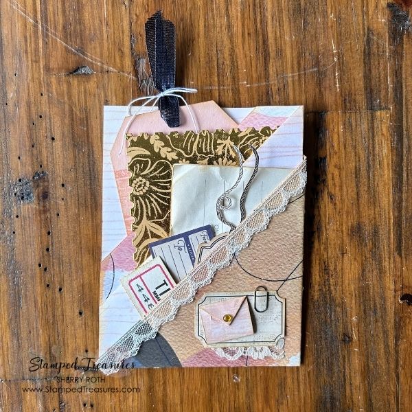 A Simple Pattern Paper Pocket